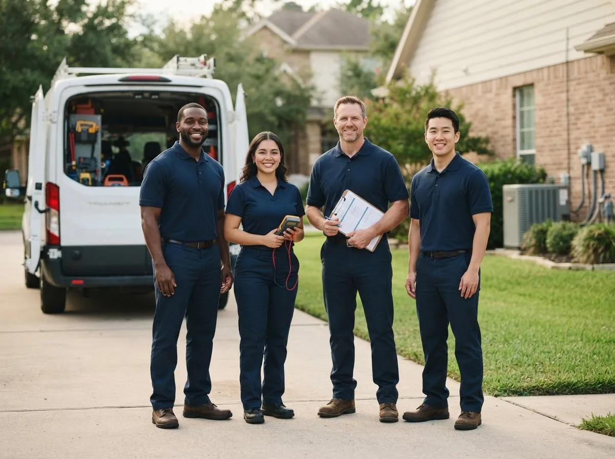 Certified HVAC technician near Caldwell, OH